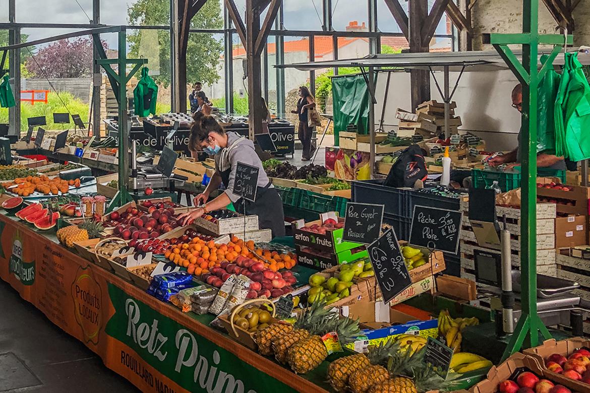 Le marché du Pellerin