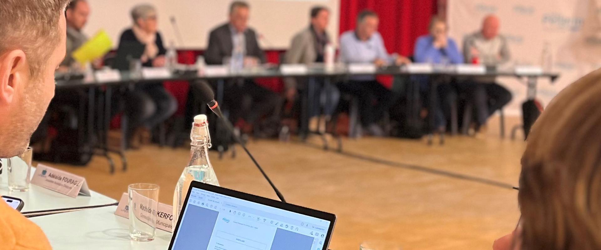 séance de conseil municipal