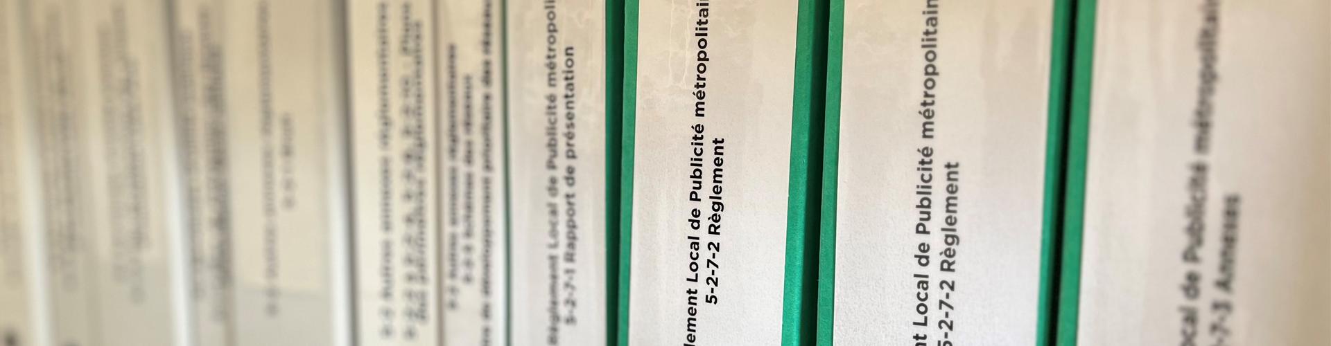 Documents règlementaires