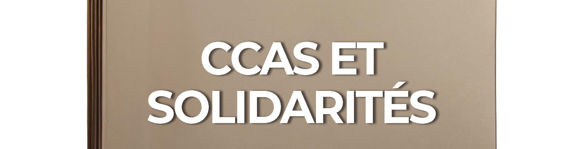 DOSSIER CCAS et solidarités