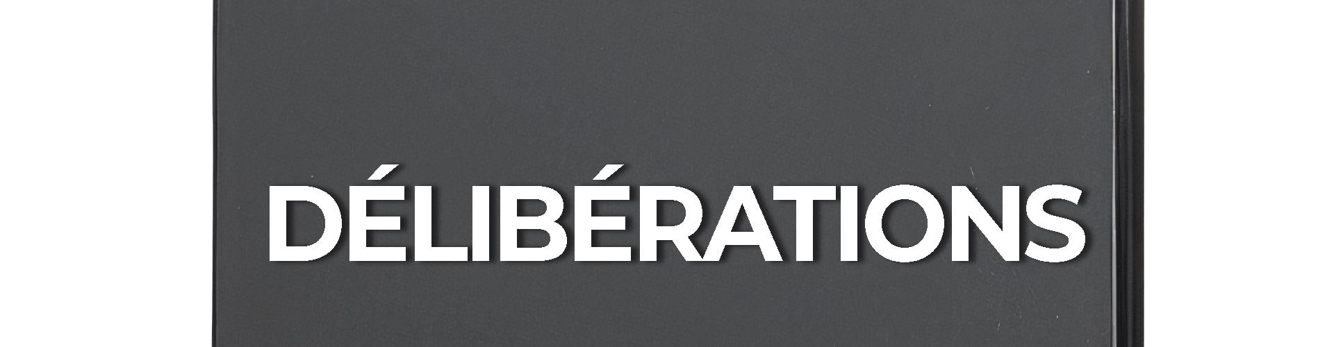 DOSSIERS Délibérations